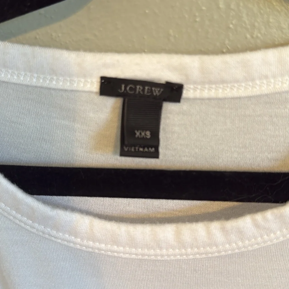 J. Crew tie front pocket t shirt